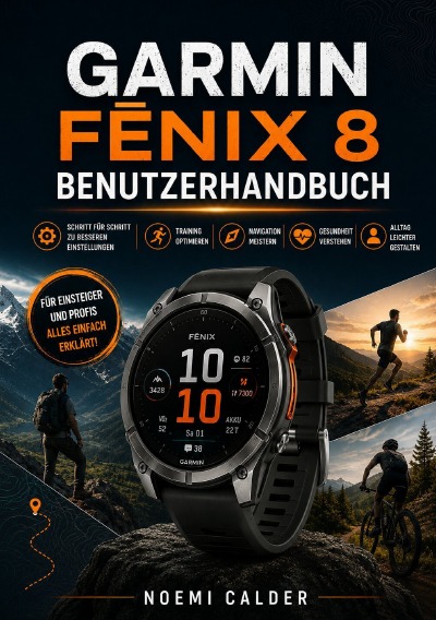 'Cover von Garmin fēnix 8 Benutzerhandbuch'-Cover