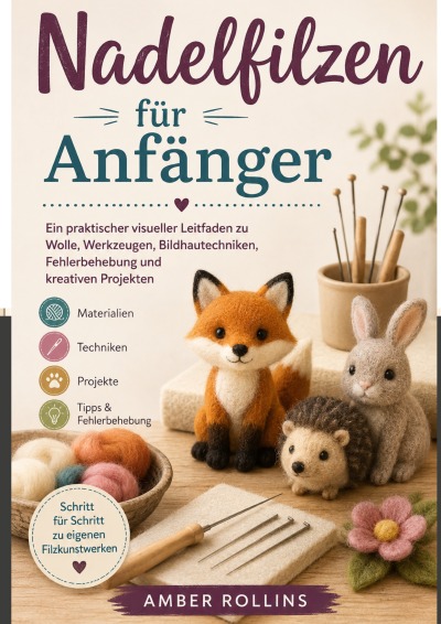 'Cover von nadelfilzen für anfänger'-Cover