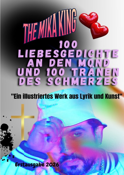 'Cover von 100 Liebesgedichte an den Mond und 100 Tränen des Schmerzes'-Cover
