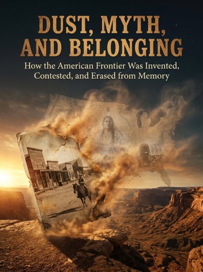 'Cover von Dust, Myth, and Belonging'-Cover