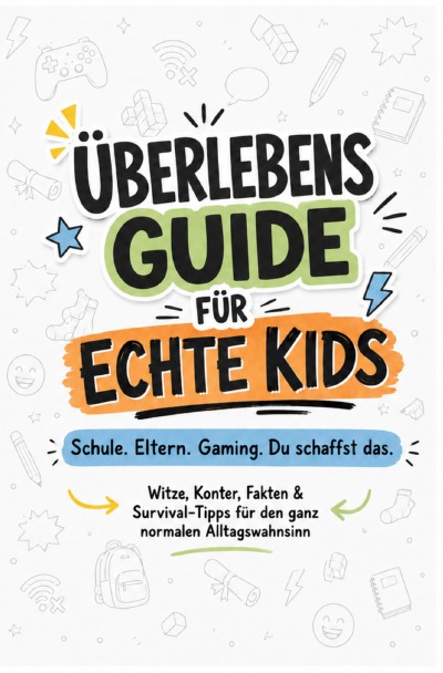 'Cover von üBERLEBENSGUIDE FÜR ECHTE KIDS'-Cover