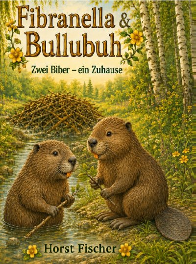 'Cover von Fibranella & Bullubuh Band 5 Zwei Biber – ein Zuhause'-Cover