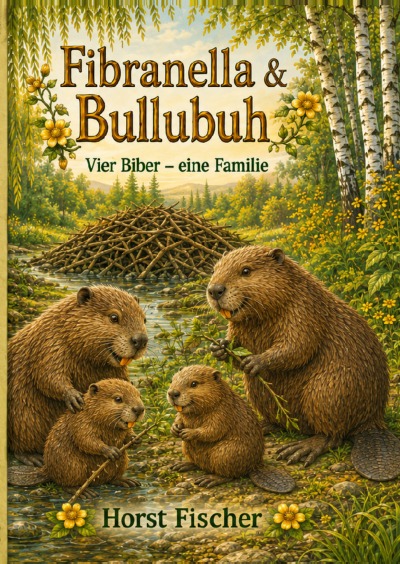'Cover von Fibranella und Bullubuh Band 6   Vier Biber – eine Familie'-Cover