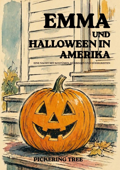 'Cover von Emma und Halloween in Amerika'-Cover