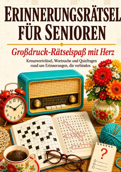 'Cover von Erinnerungsrätsel für Senioren'-Cover