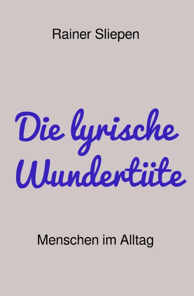 'Cover von Die lyrische Wundertüte'-Cover