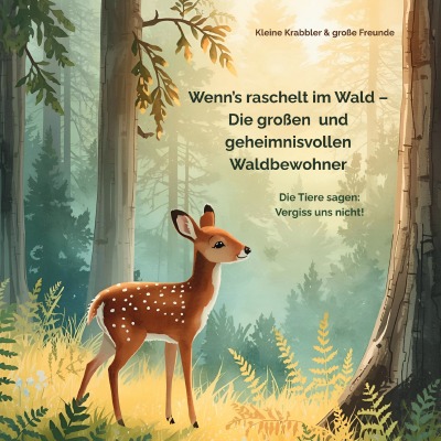 'Cover von Wenn’s raschelt im Wald – Die großen  und geheimnisvollen Waldbewohner'-Cover