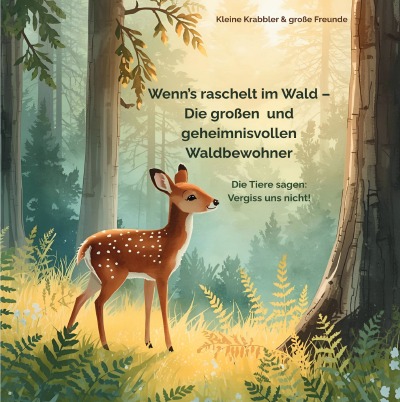 'Cover von Wenn’s raschelt im Wald – Die großen  und geheimnisvollen Waldbewohner'-Cover