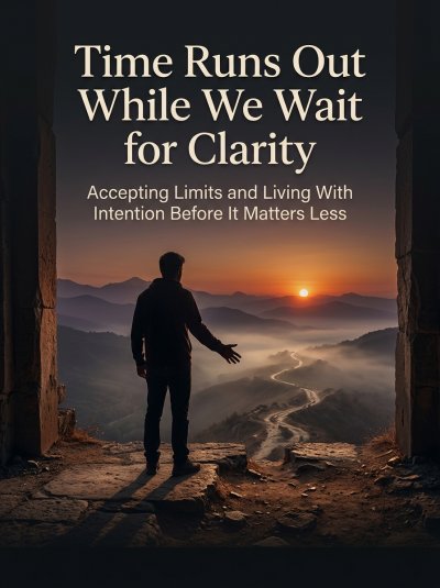 'Cover von Time Runs Out While We Wait for Clarity'-Cover