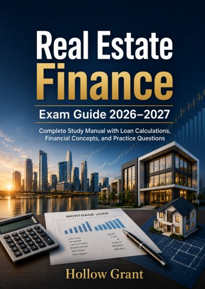 'Cover von Real Estate Finance  Exam Guide 2026–2027'-Cover