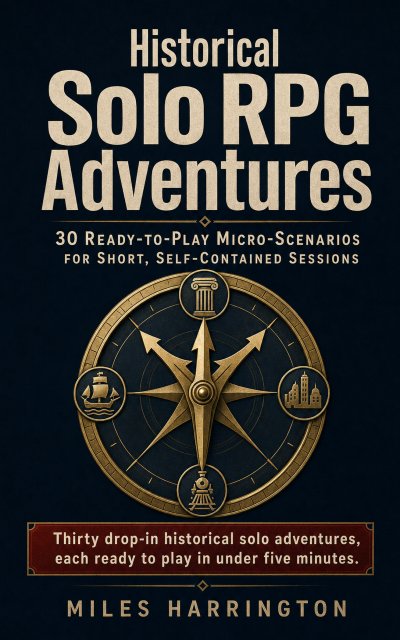 'Cover von Historical Solo RPG Adventures'-Cover