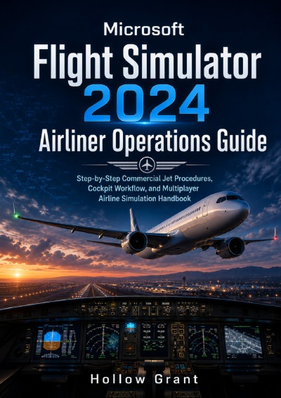 'Cover von Microsoft Flight Simulator 2024 Airliner Operations Guide'-Cover