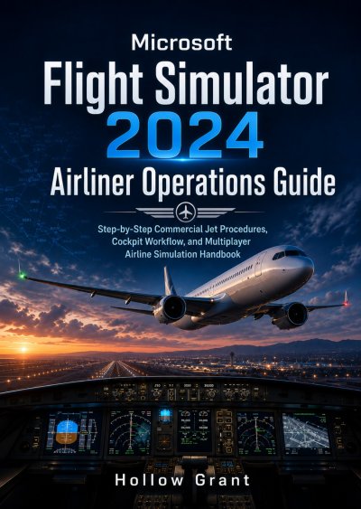 'Cover von Microsoft Flight Simulator 2024 Airliner Operations Guide'-Cover