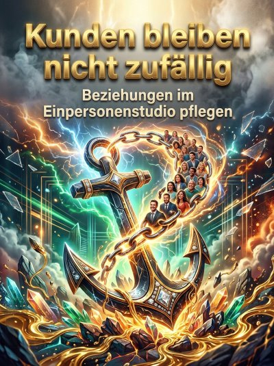 'Cover von Kunden bleiben nicht zufällig'-Cover