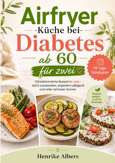 'Cover von Airfryer-Küche bei Diabetes ab 60'-Cover