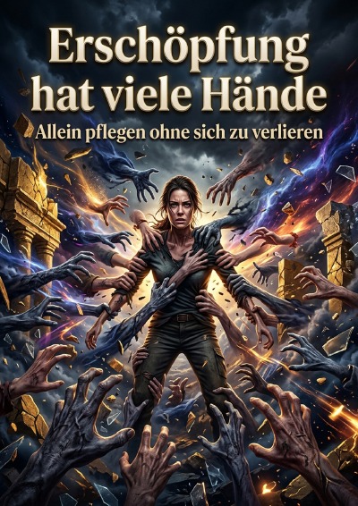 'Cover von Erschöpfung hat viele Hände'-Cover