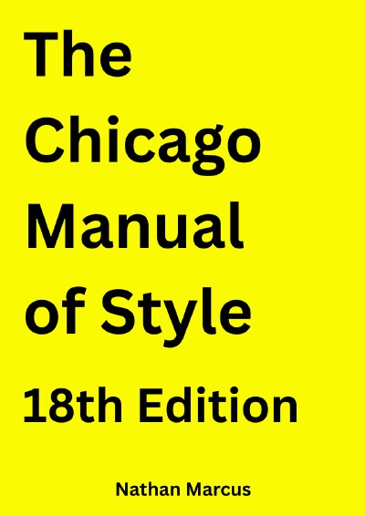 'Cover von Chicago Manual of Style 18th Edition'-Cover