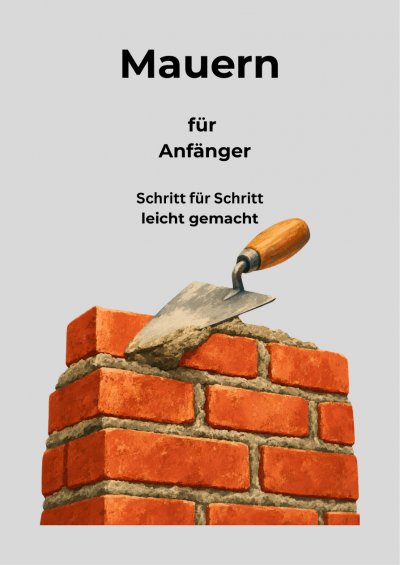 'Cover von Mauern für Anfänger Schritt für Schritt'-Cover
