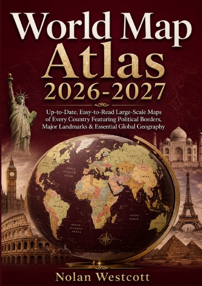 'Cover von World Map Atlas 2026-2027'-Cover