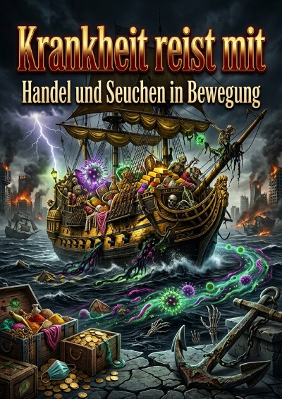 'Cover von Krankheit reist mit'-Cover
