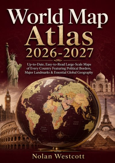 'Cover von World Map Atlas 2026-2027'-Cover