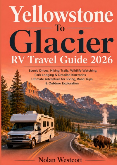 'Cover von Yellowstone To Glacier RV Travel Guide 2026'-Cover