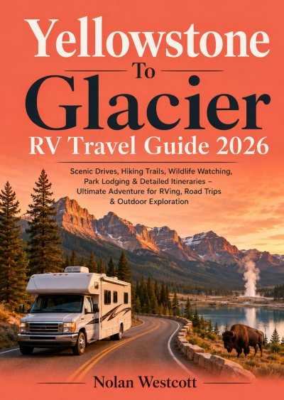 'Cover von Yellowstone To Glacier RV Travel Guide 2026'-Cover