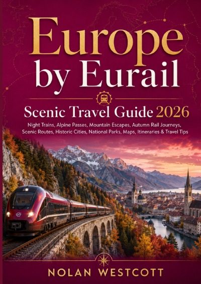 'Cover von Europe by Eurail Scenic Travel Guide 2026'-Cover