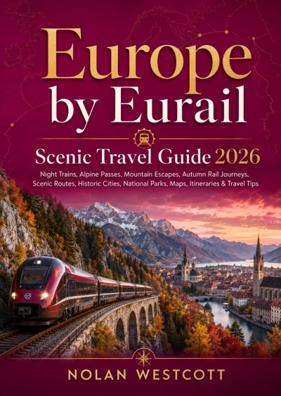 'Cover von Europe by Eurail Scenic Travel Guide 2026'-Cover