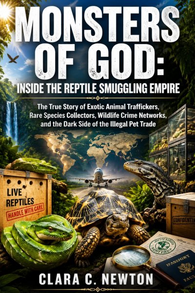 'Cover von Monsters of God: Inside the Reptile Smuggling Empire'-Cover