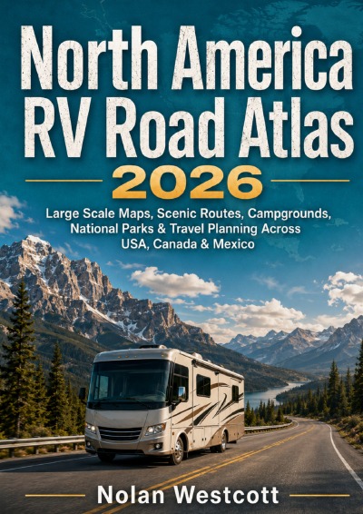 'Cover von North America RV Road Atlas 2026'-Cover