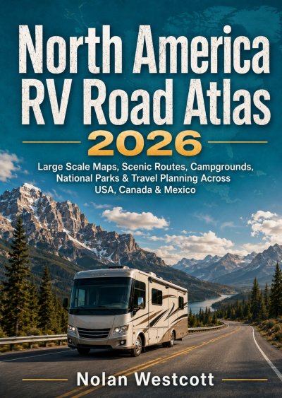 'Cover von North America RV Road Atlas 2026'-Cover