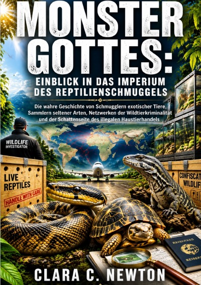 'Cover von Monster Gottes: Einblick in das Imperium des Reptilienschmuggels'-Cover