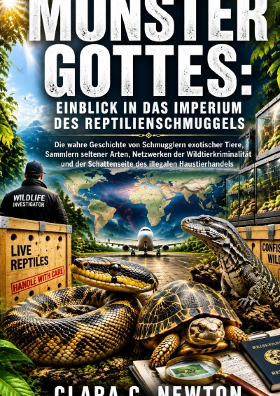 'Cover von Monster Gottes: Einblick in das Imperium des Reptilienschmuggels'-Cover
