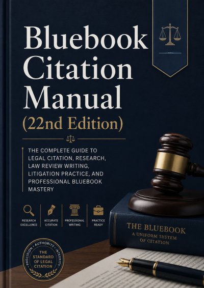 'Cover von Bluebook Citation Manual 22nd Edition'-Cover