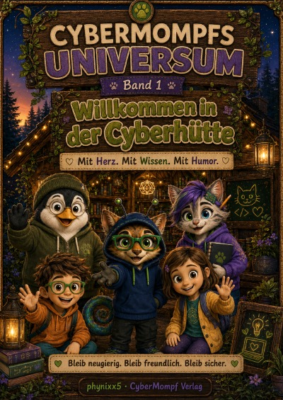 'Cover von CyberMompf Universum Band01'-Cover