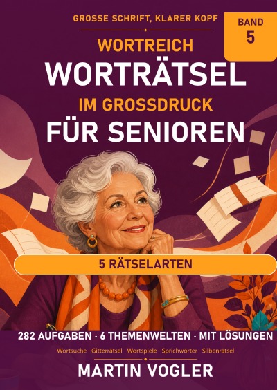 'Cover von Wortreich: Worträtsel im Großdruck für Senioren'-Cover