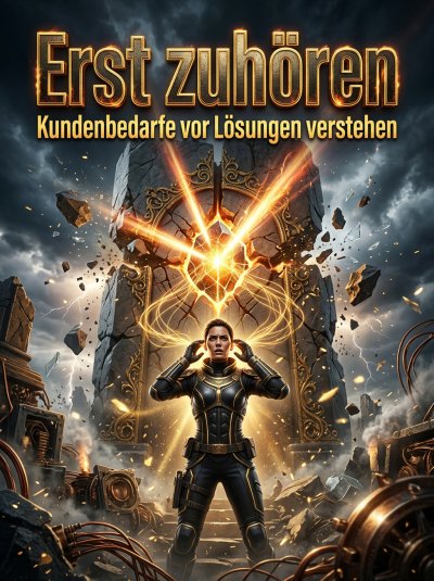 'Cover von Erst zuhören'-Cover