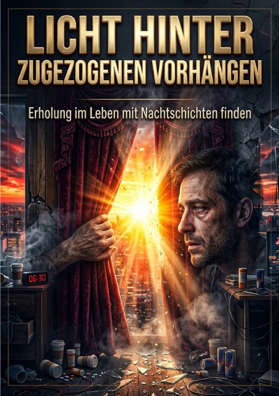 'Cover von Licht hinter zugezogenen Vorhängen'-Cover
