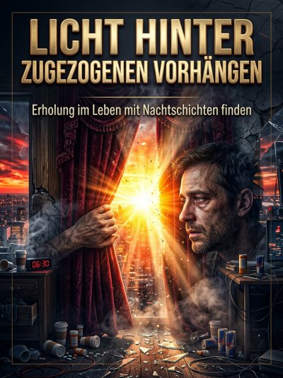 'Cover von Licht hinter zugezogenen Vorhängen'-Cover