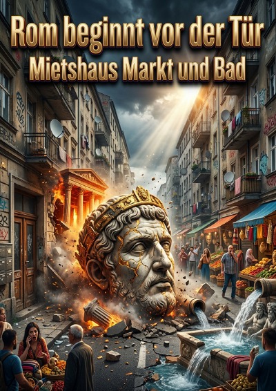 'Cover von Rom beginnt vor der Tür'-Cover