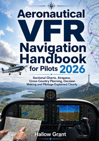 'Cover von Aeronautical VFR Navigation Handbook for Pilots 2026'-Cover