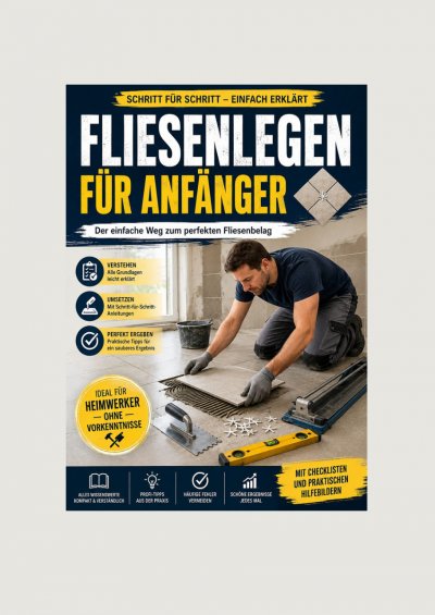 'Cover von Fliesenlegen für Anfänger'-Cover