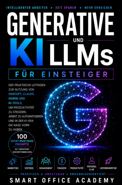 'Cover von Generative KI und LLMs für Einsteiger'-Cover