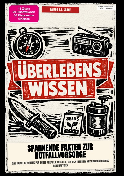 'Cover von Überlebens-Wissen: Spannende Fakten zur Notfallvorsorge'-Cover