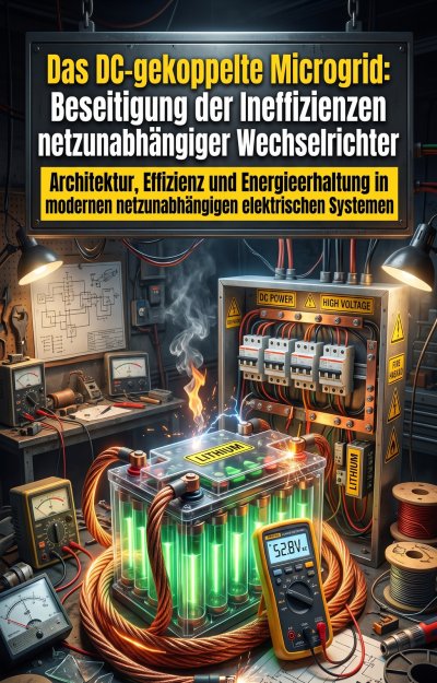 'Cover von Das DC-gekoppelte Microgrid: Beseitigung der Ineffizienzen netzunabhängiger Wechselrichter'-Cover