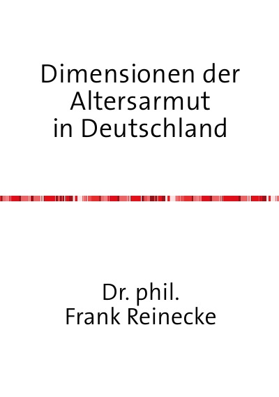 'Cover von Dimensionen der Altersarmut in Deutschland'-Cover
