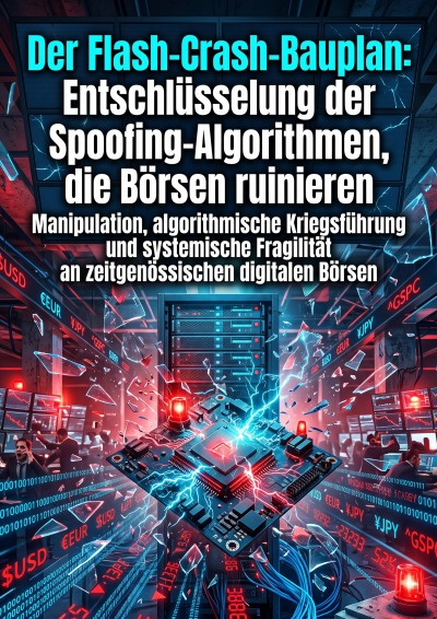'Cover von Der Flash-Crash-Bauplan: Entschlüsselung der Spoofing-Algorithmen, die Börsen ruinieren'-Cover