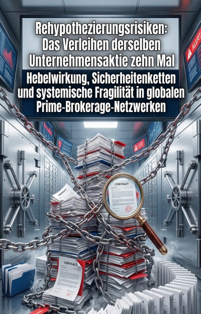 'Cover von Rehypothezierungsrisiken: Das Verleihen derselben Unternehmensaktie zehn Mal'-Cover
