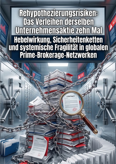 'Cover von Rehypothezierungsrisiken: Das Verleihen derselben Unternehmensaktie zehn Mal'-Cover